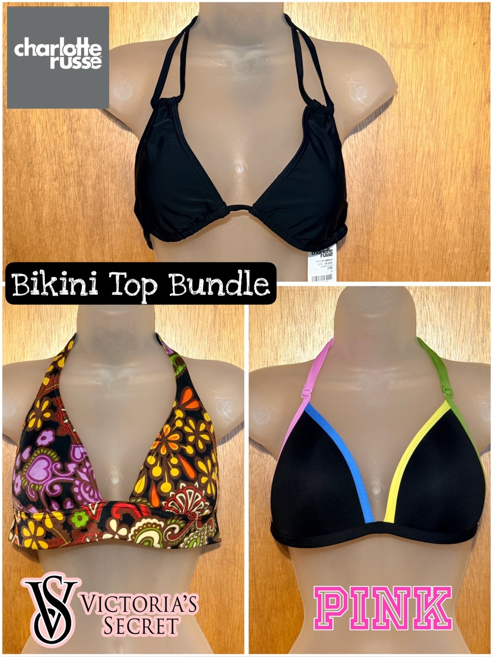 Bikini Top Bundle sz M